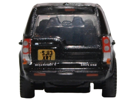 Land Rover Discovery 4 RHD (Right Hand Drive) Santorini Black 1/148 (N) Scale Diecast Model car by Oxford Diecast-Oxford Diecast-ModelCars.com