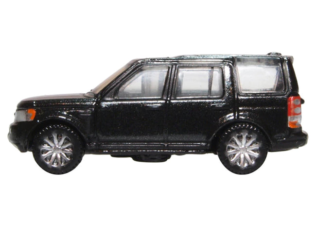 Land Rover Discovery 4 RHD (Right Hand Drive) Santorini Black 1/148 (N) Scale Diecast Model car by Oxford Diecast-Oxford Diecast-ModelCars.com