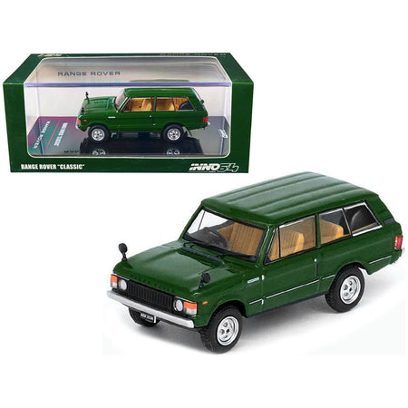 Land Rover Range Rover Classic RHD (Right Hand Drive) Lincoln Green 1/64 Diecast Model Car by Inno Models - Inno Models - ModelCars.com