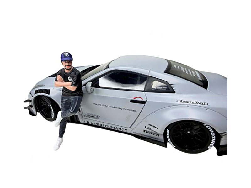 "LB Nation" Figure 1 for 1/18 Scale Models by American Diorama-American Diorama-ModelCars.com