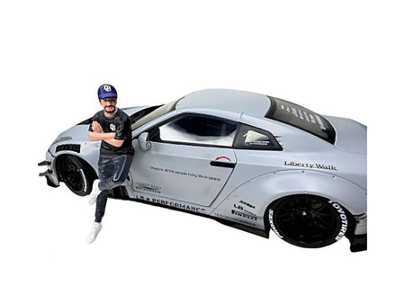 "LB Nation" Figure 1 for 1/24 Scale Models by American Diorama-American Diorama-ModelCars.com