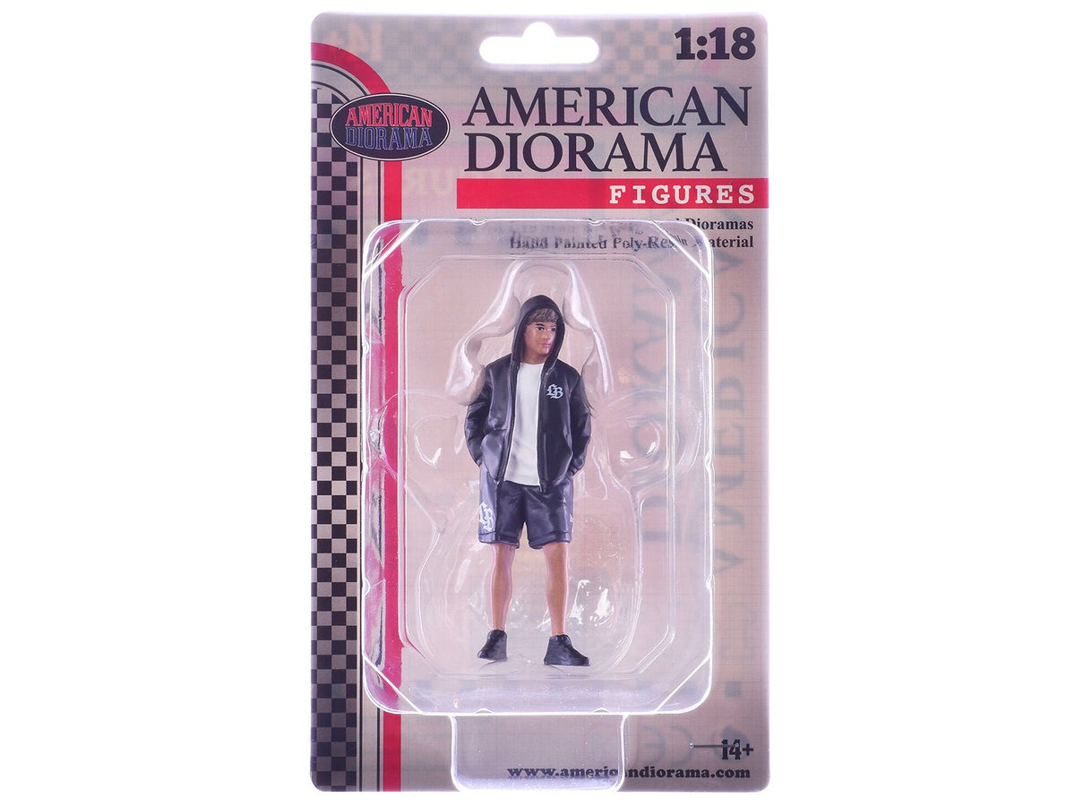 "LB Nation" Figure 2 for 1/18 Scale Models by American Diorama-American Diorama-ModelCars.com