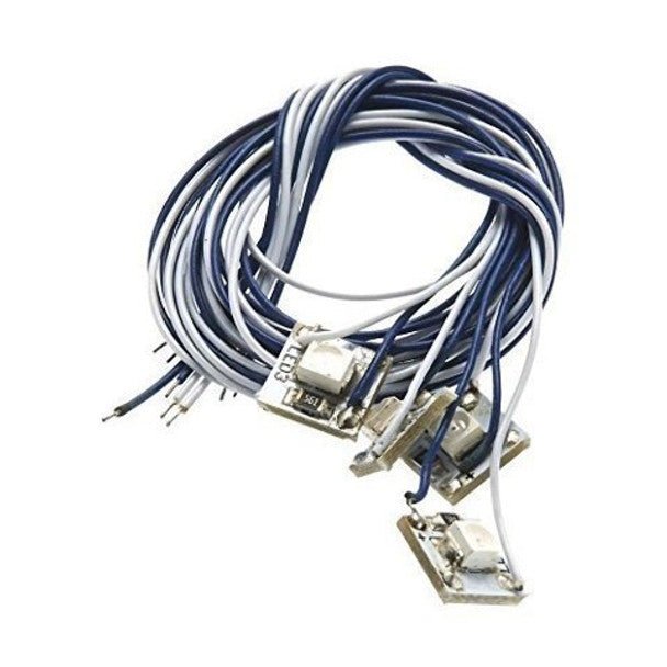 LED AMBER W/10" LEADS 4PK - Model Rectifier Corp - ModelCars.com