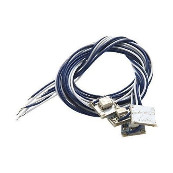 LED RED W/10" LEADS 4PK - Model Rectifier Corp - ModelCars.com