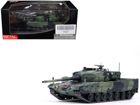 Leopard 2A4 Main Battle Tank "Finland" Finnish Army "Armor Premium" Series 1/72 Diecast Model by Panzerkampf-Panzerkampf-ModelCars.com