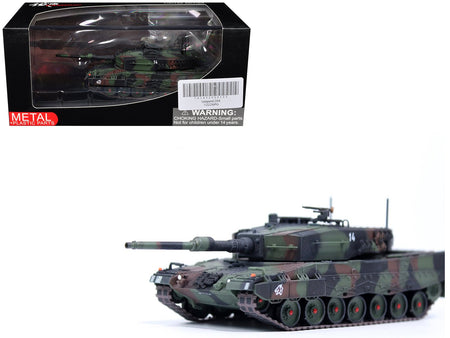 Leopard 2A4 Main Battle Tank "Pz.87 13th Pz Btn Steel Army Parade Thun Switzerland" (2006) Swiss Army "Armor Premium" Series 1/72 Diecast Model by Panzerkampf-Panzerkampf-ModelCars.com