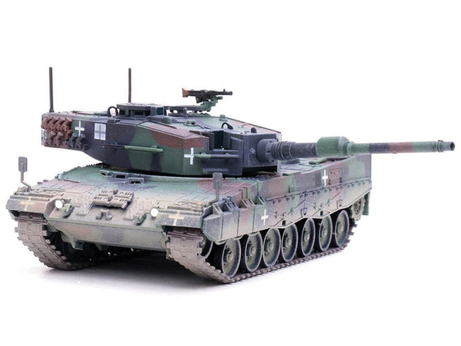 Leopard 2A4 Main Battle Tank with Snorkel "3-Tone Camouflage" Ukrainian Army "Armor Premium" Series 1/72 Diecast Model by Panzerkampf-Panzerkampf-ModelCars.com