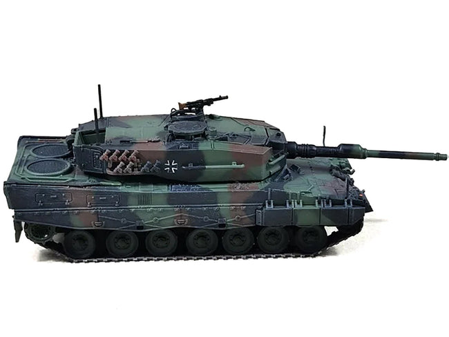 Leopard 2A4 Main Battle Tank with Snorkel "NATO Camouflage" German Army "Armor Premium" Series 1/72 Diecast Model by Panzerkampf-Panzerkampf-ModelCars.com