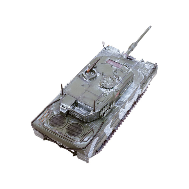 Leopard 2A4 Main Battle Tank with Snorkel "Winter Camouflage" Norwegian Army "Armor Premium" Series 1/72 Diecast Model by Panzerkampf - Panzerkampf - ModelCars.com