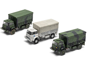 Level 1 Model Kit British Army 4-ton 4x4 GS Truck with 3 Scheme Options 1/76 Scale Plastic Model Kit by Airfix