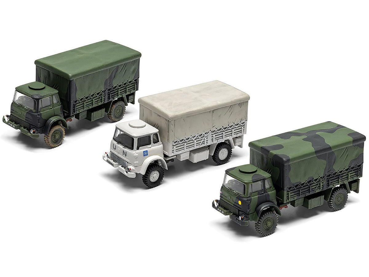 Level 1 Model Kit British Army 4-ton 4x4 GS Truck with 3 Scheme Options 1/76 Scale Plastic Model Kit by Airfix-Airfix-ModelCars.com
