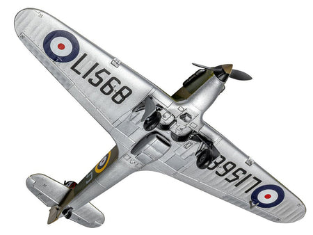 Level 1 Model Kit Hawker Hurricane Mk.I Aircraft with 2 Scheme Options 1/72 Scale Plastic Model Kit by Airfix-Airfix-ModelCars.com