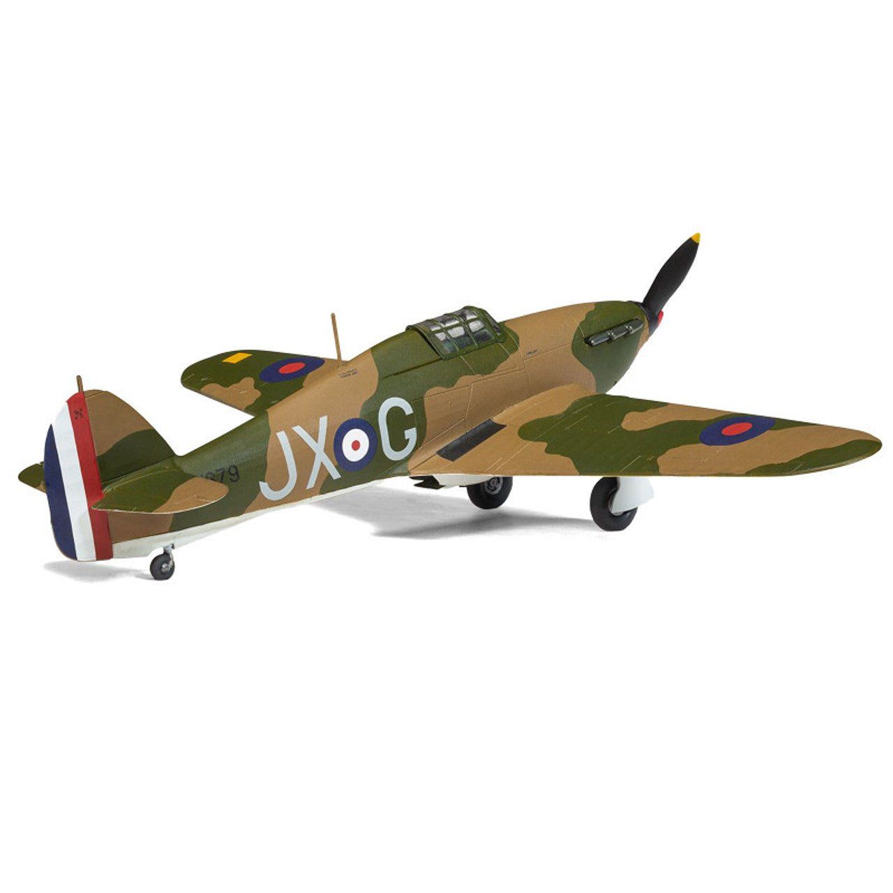 Level 1 Model Kit Hawker Hurricane Mk.I Fighter Aircraft 1/72 Plastic Model Kit by Airfix - Airfix - ModelCars.com