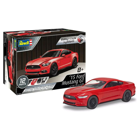 Level 2 Easy - Click Model Kit 2015 Ford Mustang GT 1/25 Scale Model by Revell - Revell - ModelCars.com