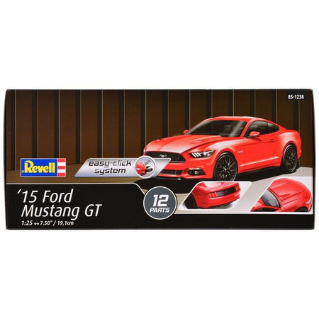 Level 2 Easy - Click Model Kit 2015 Ford Mustang GT 1/25 Scale Model by Revell - Revell - ModelCars.com