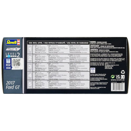 Level 2 Easy - Click Model Kit 2017 Ford GT 1/24 Scale Model by Revell - Revell - ModelCars.com