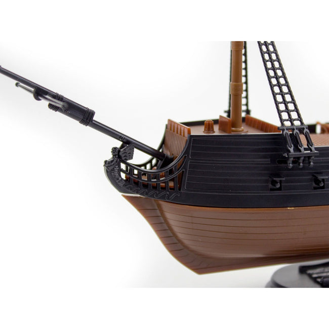 Level 2 Easy - Click Model Kit "The Black Diamond" Pirate Ship 1/350 Scale Model by Revell - Revell - ModelCars.com