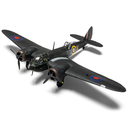 Level 2 Model Kit Bristol Blenheim Mk.IF Aircraft with 2 Scheme Options 1/72 Plastic Model Kit by Airfix-Airfix-ModelCars.com