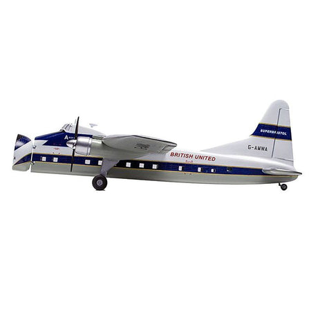 Level 2 Model Kit Bristol Superfreighter Freighter Aircraft "British United Air Ferries (BUAF)" 1/72 Plastic Model Kit by Airfix - Airfix - ModelCars.com