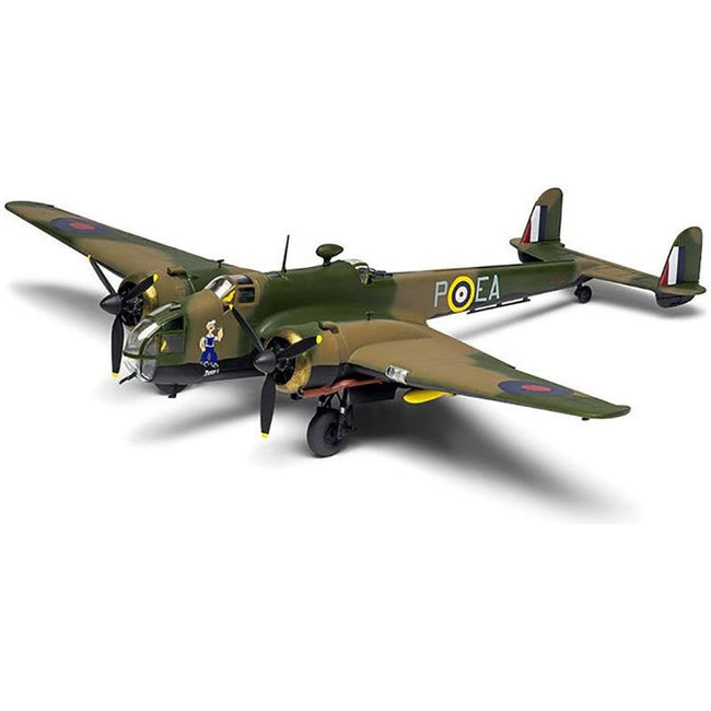 Level 2 Model Kit Handley Page Hampden Bomber Aircraft 1/72 Plastic Model Kit by Airfix - Airfix - ModelCars.com