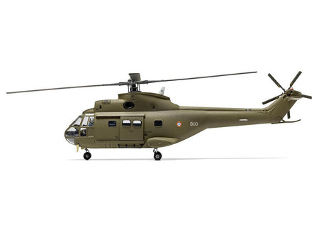 Level 2 Model Kit Westland Puma HC.1 Helicopter with 2 Scheme Options 1/72 Plastic Model Kit by Airfix-Airfix-ModelCars.com