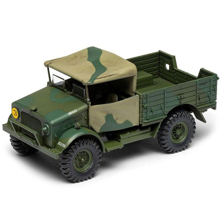 Level 2 Model Kit WWII 15-cwt 4x2 General Service Truck with 2 Scheme Options 1/48 Plastic Model Kit by Airfix-Airfix-ModelCars.com