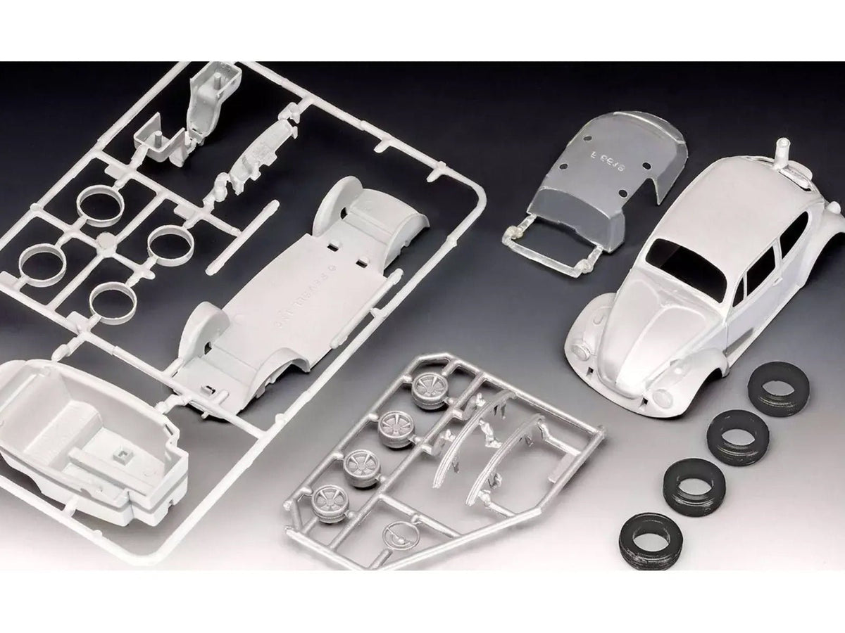 Level 3 Model Kit 1968 Volkswagen Beetle All-Included Kit 1/32 Scale Model by Revell-Revell-ModelCars.com