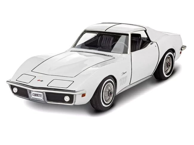 Level 3 Model Kit 1969 Chevrolet Corvette Stingray All-Included Kit 1/32 Scale Model by Revell-Revell-ModelCars.com