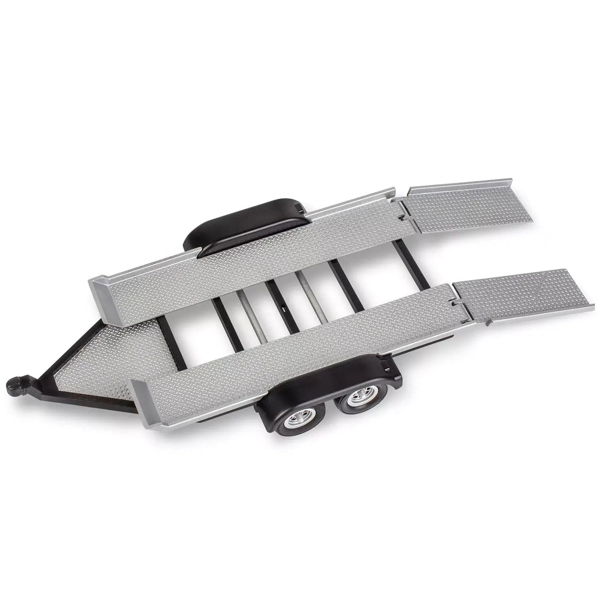 Level 3 Model Kit 1978 Chevrolet Off-Road 4x4 Pickup Truck and "Malibu Grand Prix" Virage with Trailer "Fantasy Formula" 1/25 Scale Model by Revell-Revell-ModelCars.com