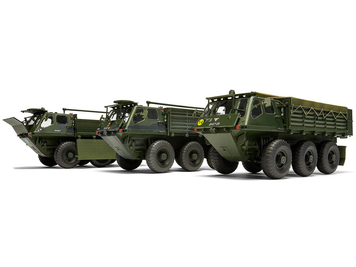 Level 3 Model Kit Alvis FV622 Stalwart Mk.2 Military Truck with 3 Scheme Options 1/35 Scale Plastic Model Kit by Airfix-Airfix-ModelCars.com