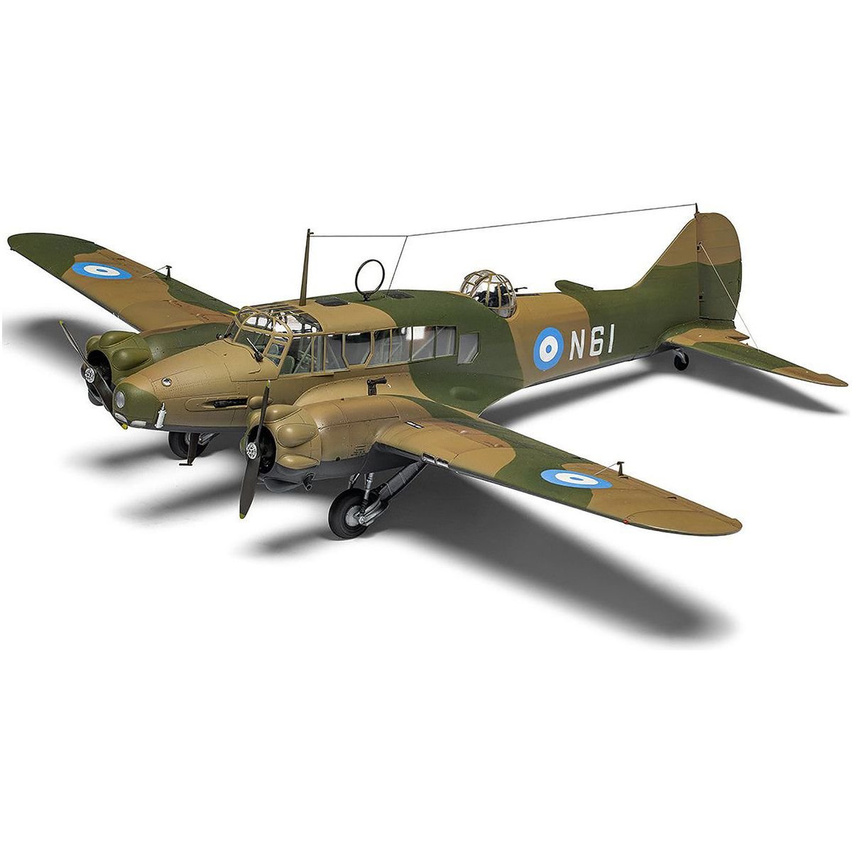 Level 3 Model Kit Avro Anson Mk.I Aircraft with 3 Scheme Options 1/48 Plastic Model Kit by Airfix - Airfix - ModelCars.com