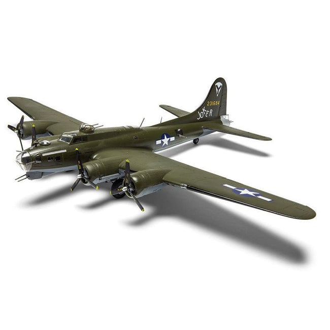 Level 3 Model Kit Boeing B - 17G/Fortress Mk.III Aircraft with 2 Scheme Options 1/72 Plastic Model Kit by Airfix - Airfix - ModelCars.com