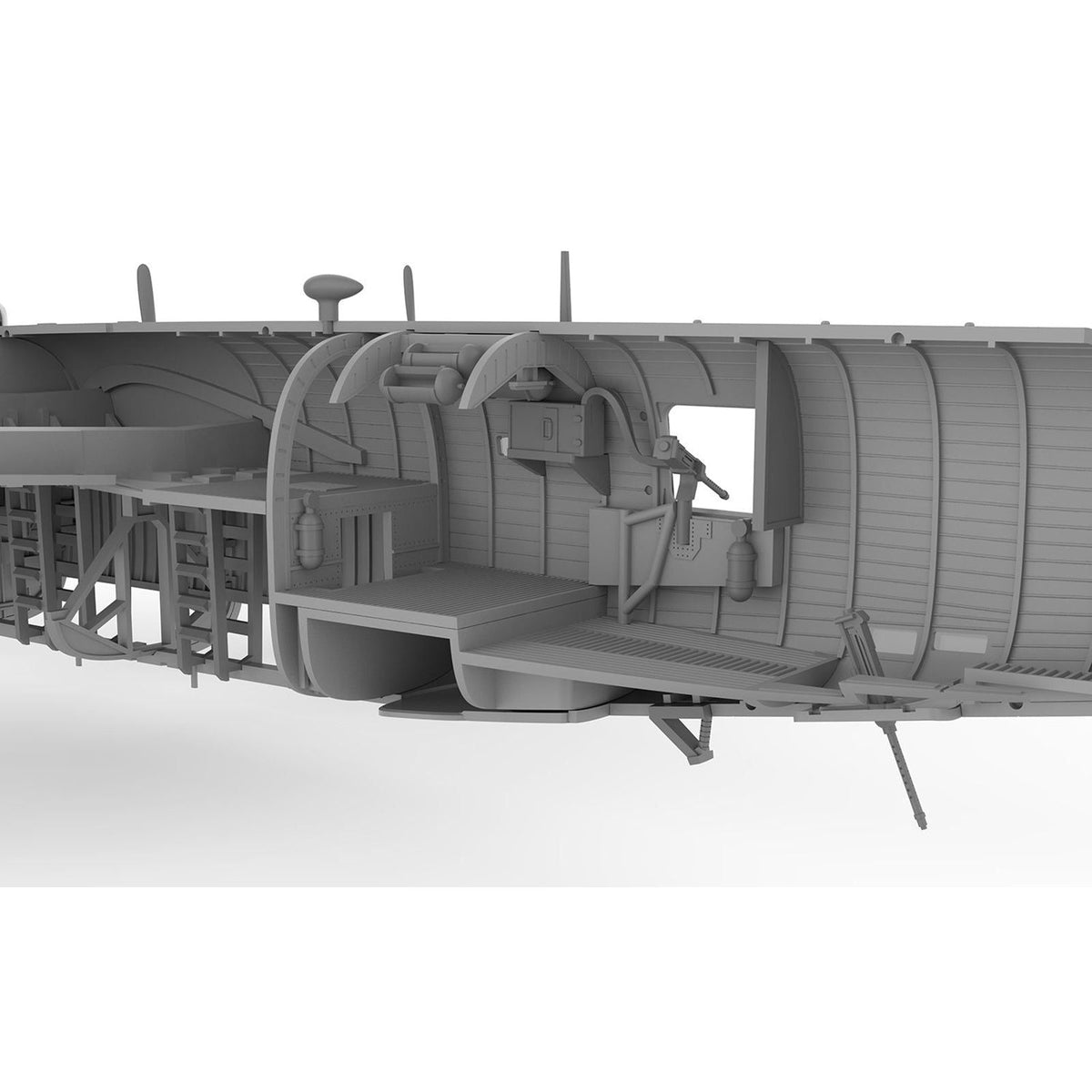 Level 3 Model Kit Consolidated B-24D Liberator Bomber Aircraft with 2 Scheme Options 1/72 Plastic Model Kit by Airfix-Airfix-ModelCars.com