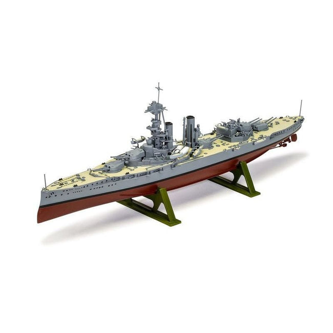 Level 3 Model Kit HMS Iron Duke Frigate "Vintage Classics" Series 1/600 Plastic Model Kit by Airfix-Airfix-ModelCars.com