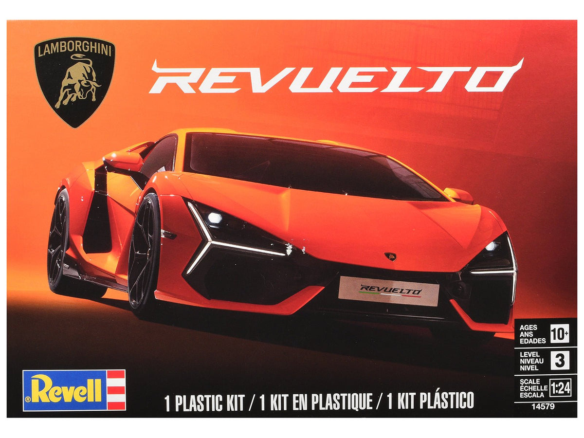 Level 3 Model Kit Lamborghini Revuelto 1/24 Scale Model by Revell-Revell-ModelCars.com