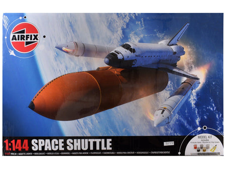 Level 3 Model Kit NASA Discovery Space Shuttle Gift Set 1/144 Plastic Model Kit by Airfix-Airfix-ModelCars.com