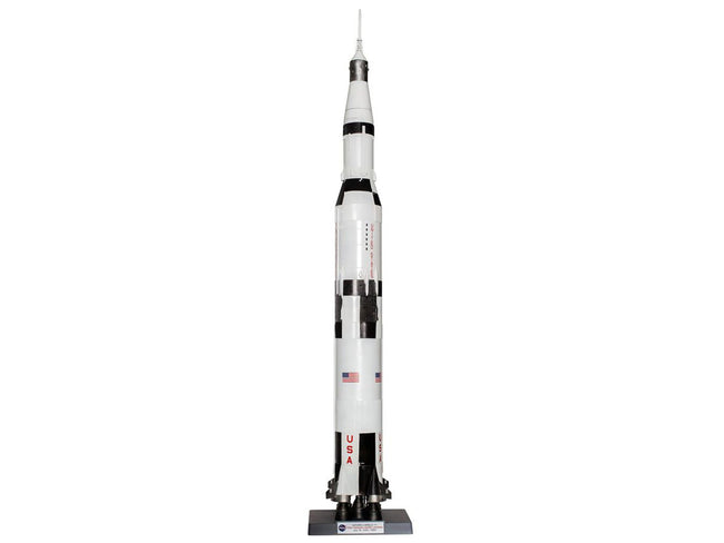 Level 3 Model Kit NASA Saturn V Rocket Gift Set 1/144 Plastic Model Kit by Airfix-Airfix-ModelCars.com