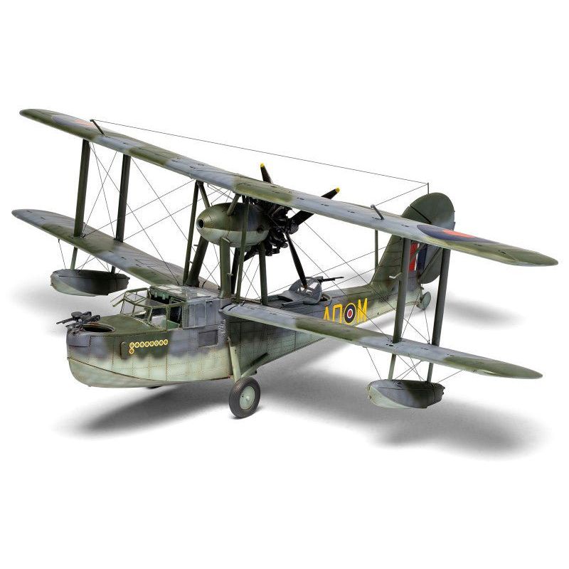 Level 3 Model Kit Supermarine Walrus Mk.I Aircraft with 3 Scheme Options 1/48 Plastic Model Kit by Airfix - Airfix - ModelCars.com