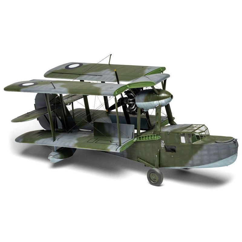 Level 3 Model Kit Supermarine Walrus Mk.I Aircraft with 3 Scheme Options 1/48 Plastic Model Kit by Airfix - Airfix - ModelCars.com
