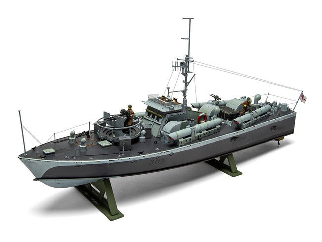 Level 3 Model Kit Vosper Motor Torpedo Boat 1/72 Plastic Model Kit by Airfix-Airfix-ModelCars.com