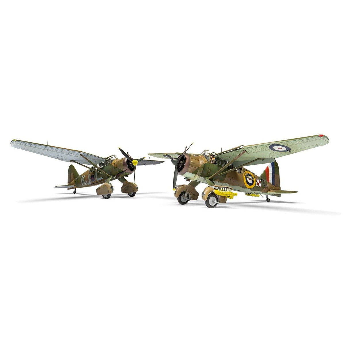Level 3 Model Kit Westland Lysander Mk.I/Mk.III Aircraft with 2 Scheme Options 1/48 Plastic Model Kit by Airfix-Airfix-ModelCars.com