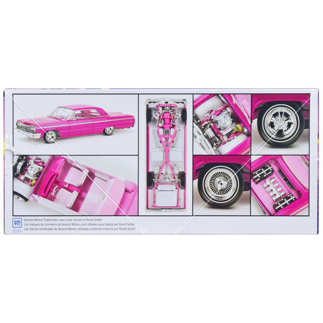 Level 4 Model Kit 1964 Chevrolet Impala SS Lowrider 1/25 Scale Model by Revell-Revell-ModelCars.com
