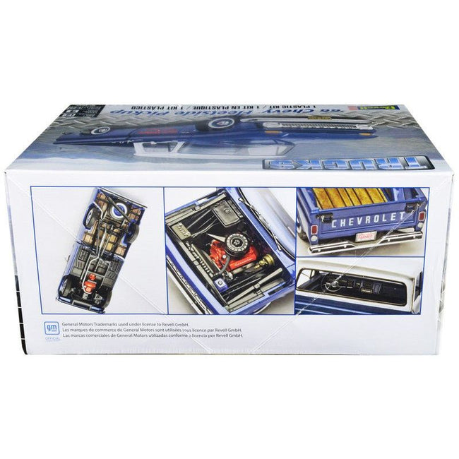 Level 4 Model Kit 1966 Chevrolet Fleetside Pickup Truck 1/25 Scale Model by Revell - Revell - ModelCars.com