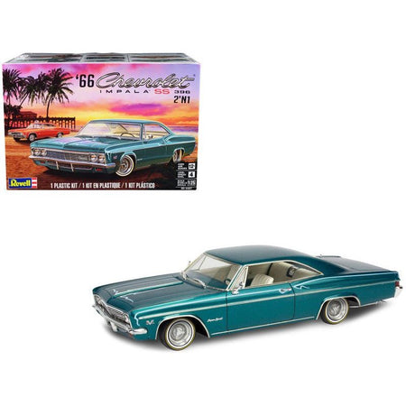 Level 4 Model Kit 1966 Chevrolet Impala SS 396 2 - in - 1 Kit 1/25 Scale Model by Revell - Revell - ModelCars.com