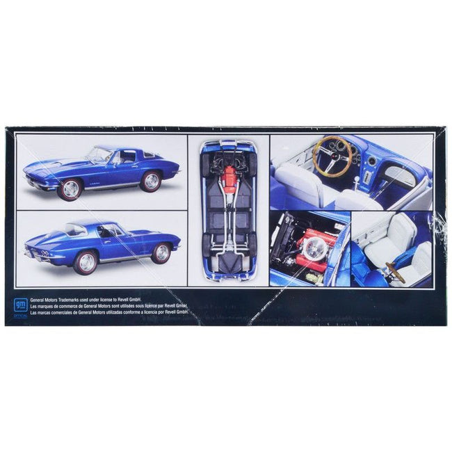 Level 4 Model Kit 1967 Chevrolet Corvette Sport Coupe 1/25 Scale Model by Revell-Revell-ModelCars.com