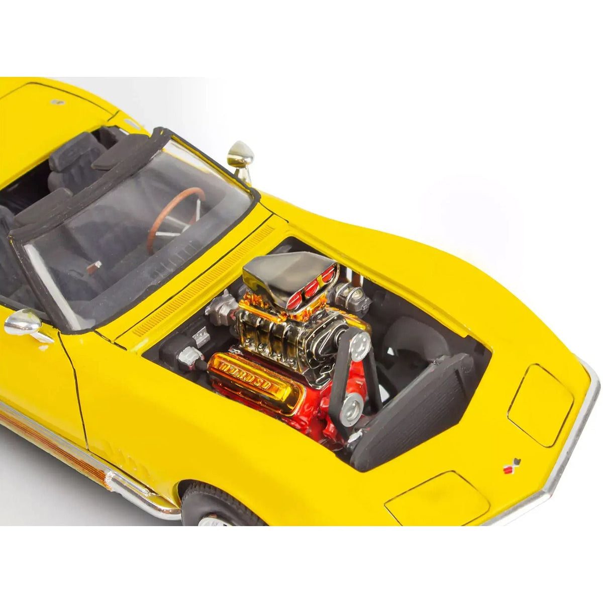 Level 4 Model Kit 1968 Chevrolet Corvette L/88 Convertible 2-in-1 1/25 Scale Model by Revell-Revell-ModelCars.com