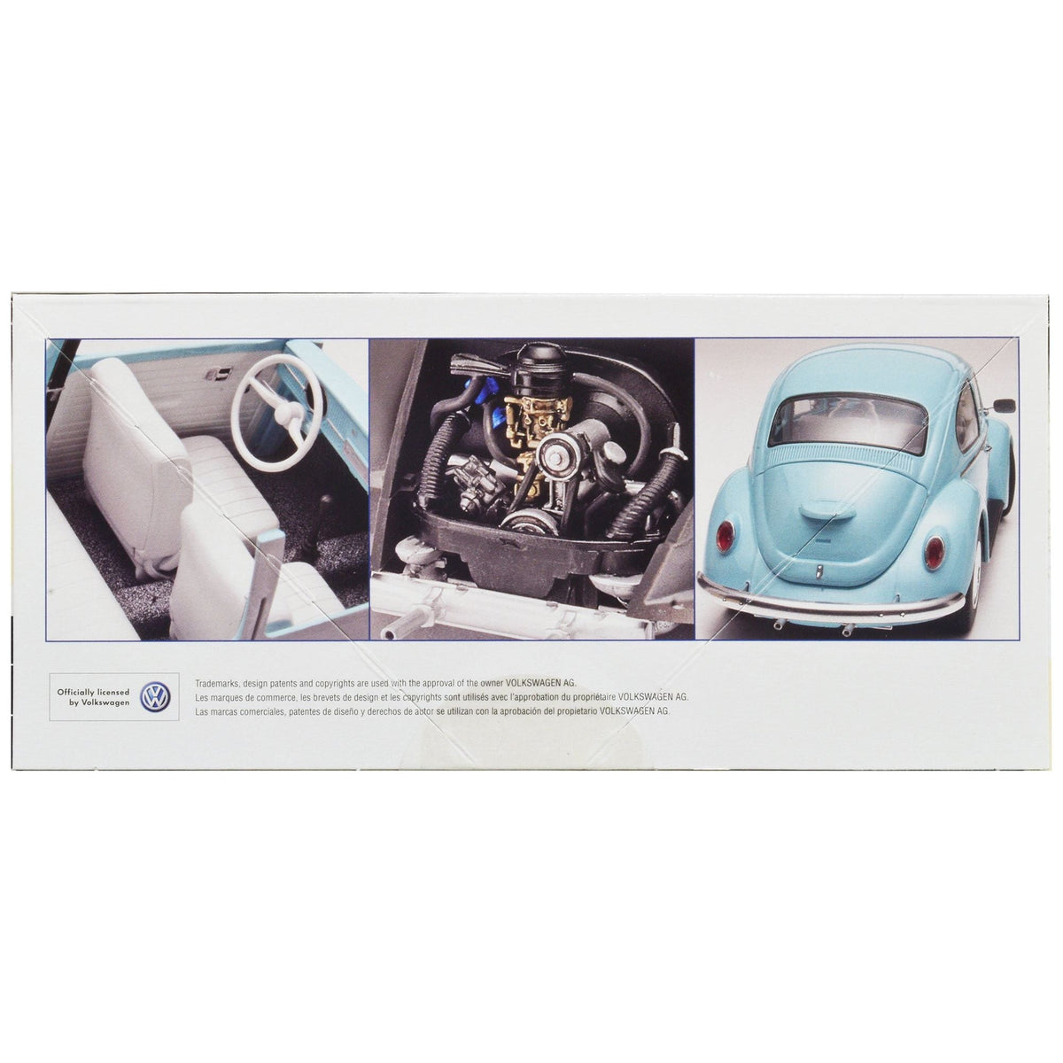 Level 4 Model Kit 1968 Volkswagen Beetle 1/24 Scale Model by Revell-Revell-ModelCars.com