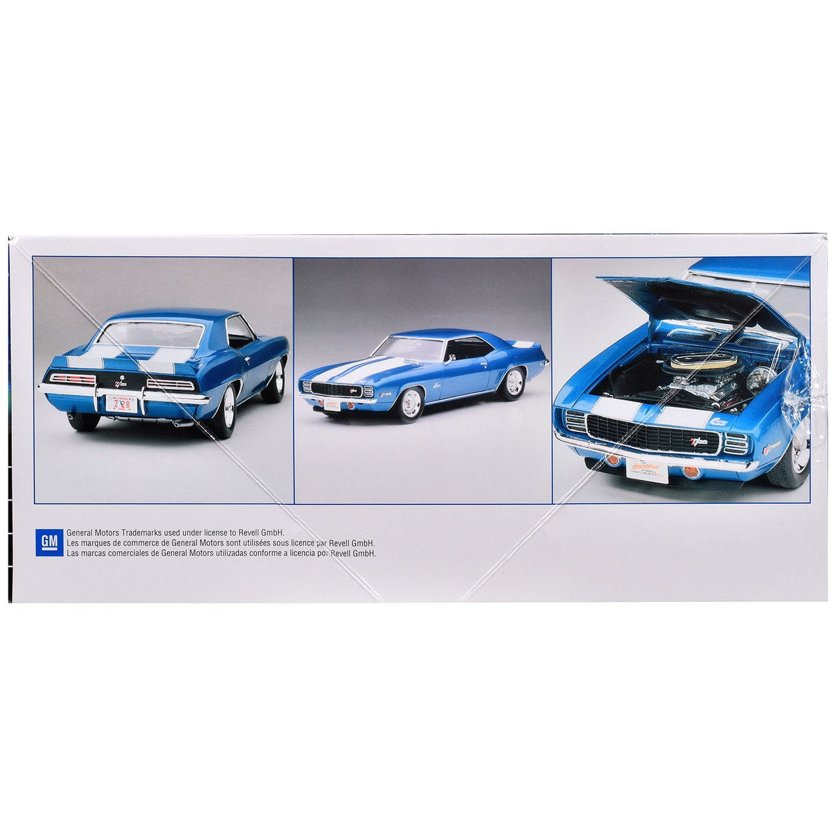 Level 4 Model Kit 1969 Chevrolet Camaro Z/28 RS "Motor-City Muscle" 1/25 Scale Model by Revell-Revell-ModelCars.com