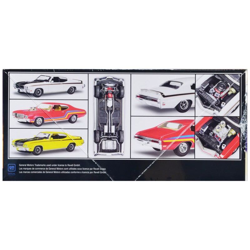 Level 4 Model Kit 1970 Buick GSX 2-in-1 Kit 1/24 Scale Model by Revell-Revell-ModelCars.com