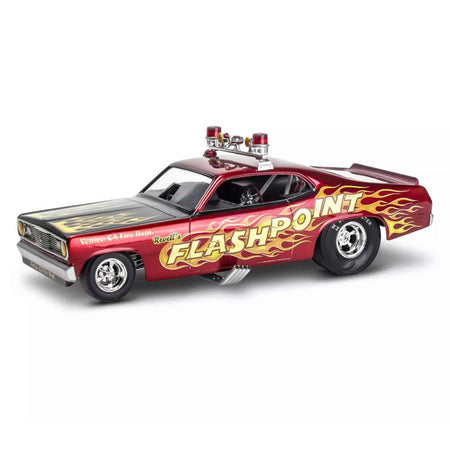 level-4-model-kit-1970-plymouth-duster-funny-car-1-24-scale-model-by-revell-Revell-ModelCars.com